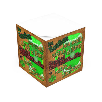 celtic's logo - note cube (brown papyrus)
