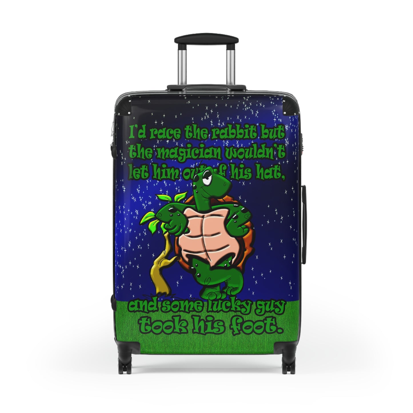 turtle race - Suitcase ('snoops' background)