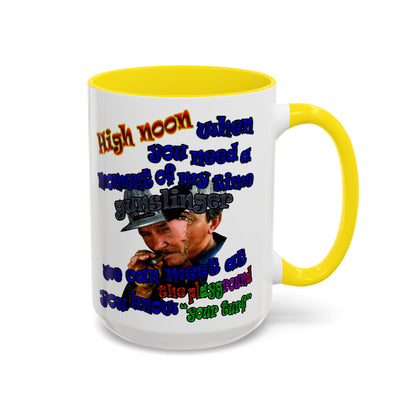 high noon - Accent Mug (white)