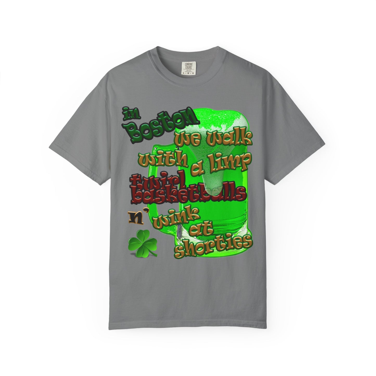 celtics logo - Unisex Garment-Dyed T-shirt