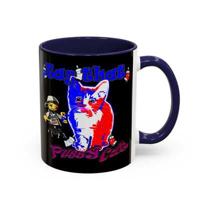 tag that - Accent Mug (black)