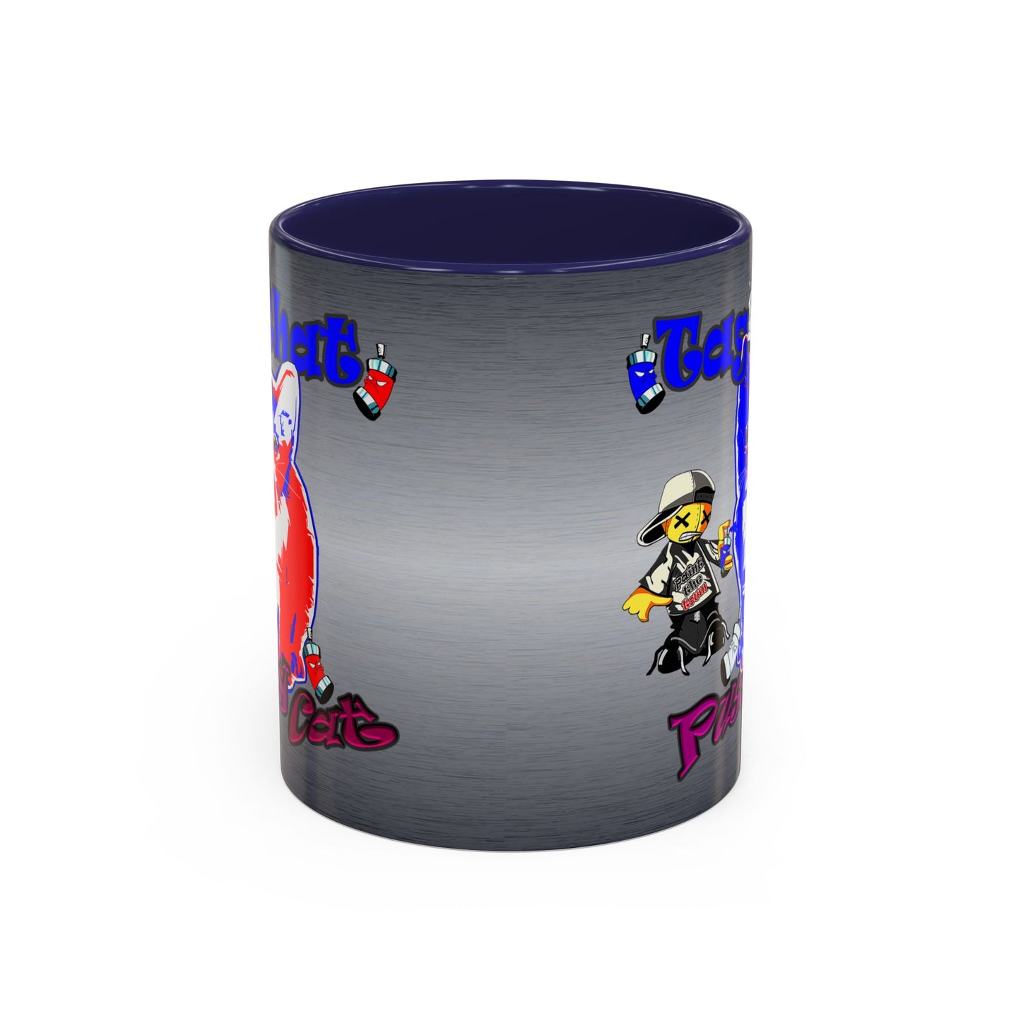 tag that - Accent Mug (brushed nickel)
