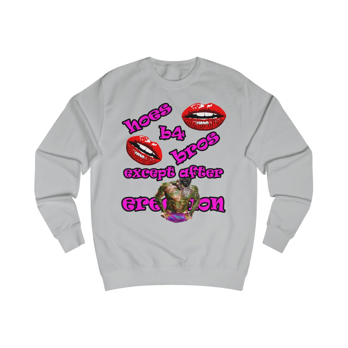 hoes b4 bros - Men's Sweatshirt