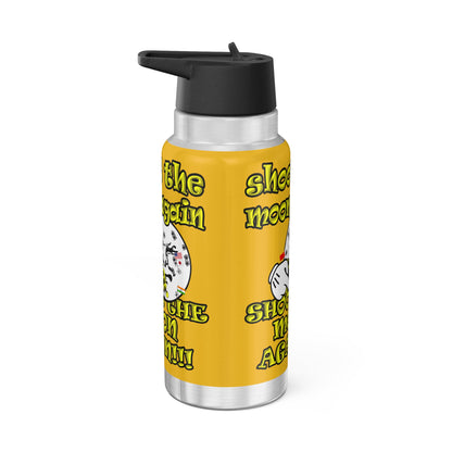 shoot the moon again - Gator Tumbler, 32oz (yellow)