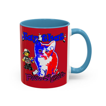 tag that - Accent Mug (dark red)
