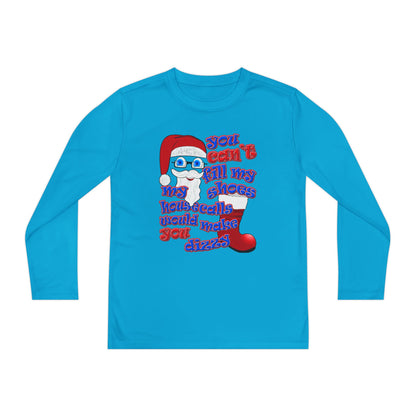 santa's shoes - Youth Long Sleeve Competitor Tee