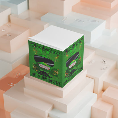 disc jockey - note cube (green turf)