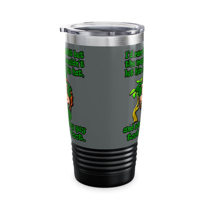 turtle race - Ringneck Tumbler, 20oz (dark grey)