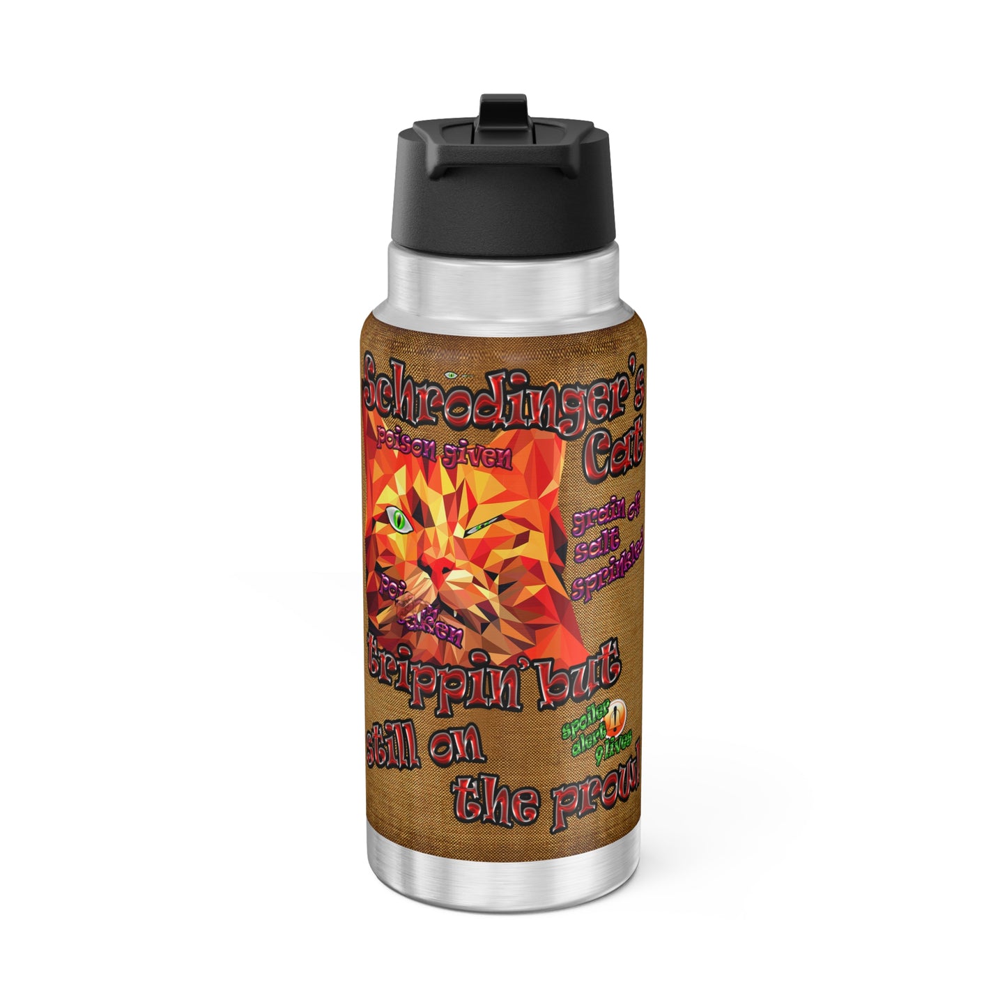 schrodinger's cat - Gator Tumbler, 32oz  (brown papyrus)