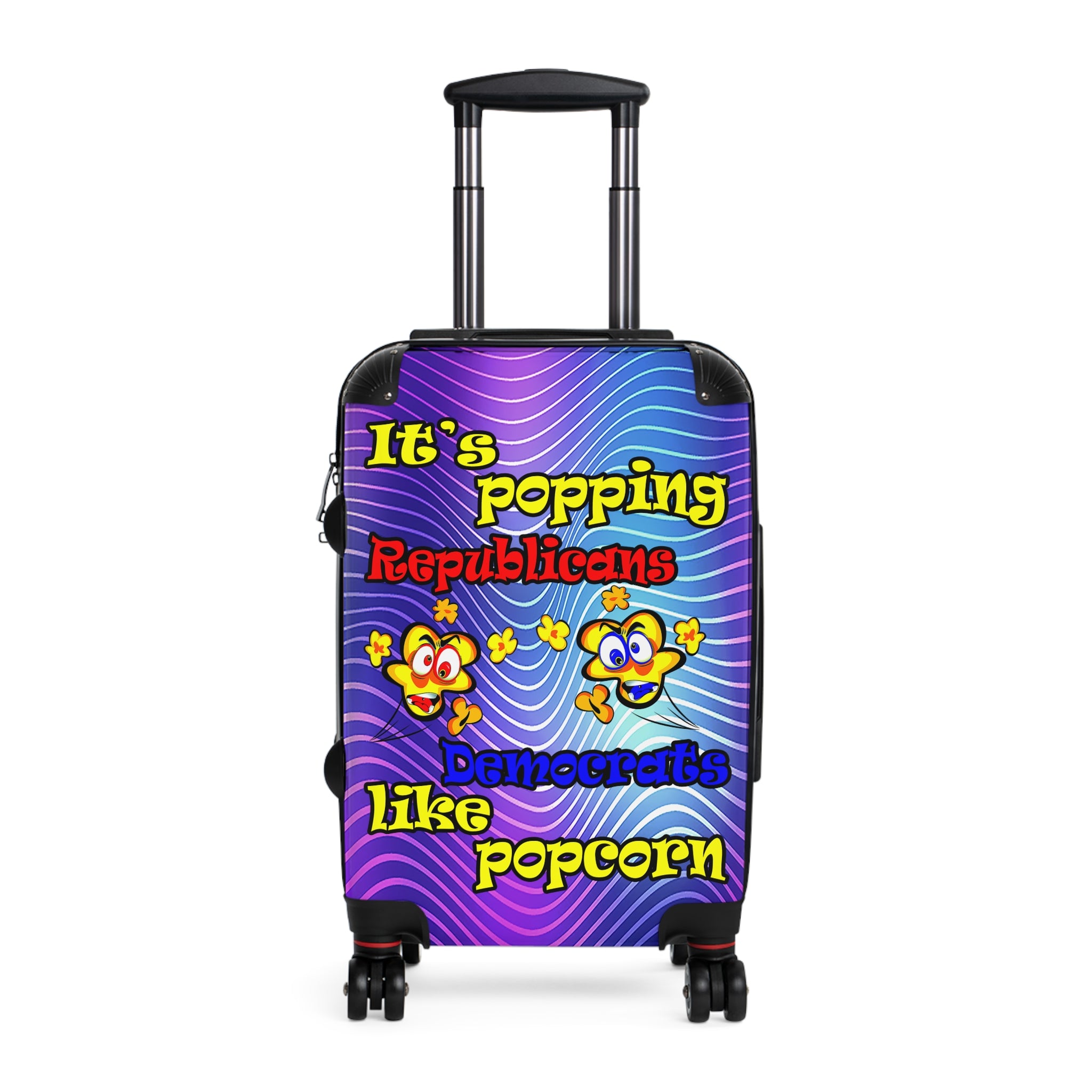 popping like popcorn - Suitcase (purple wave)