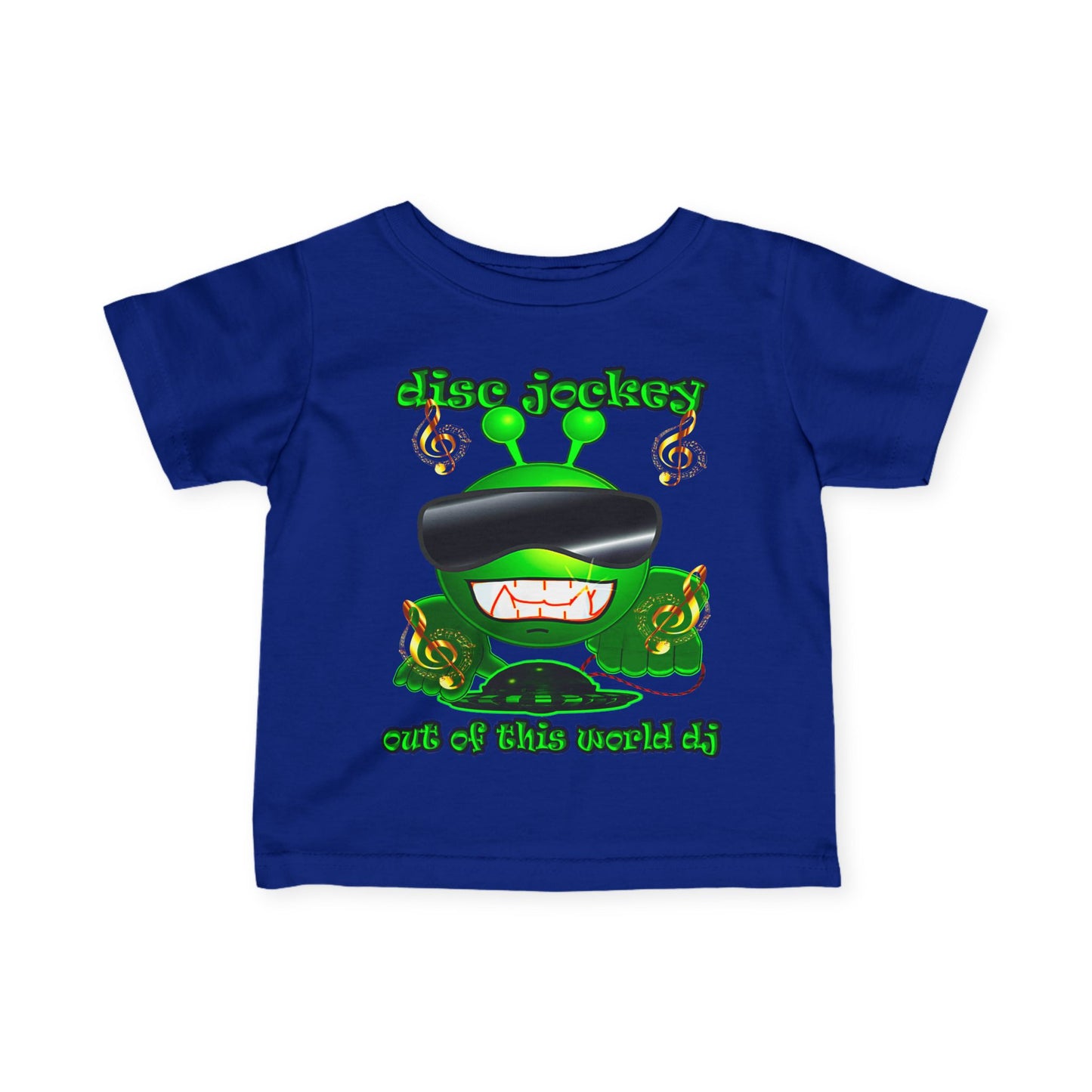 disc jockey - Infant Fine Jersey Tee