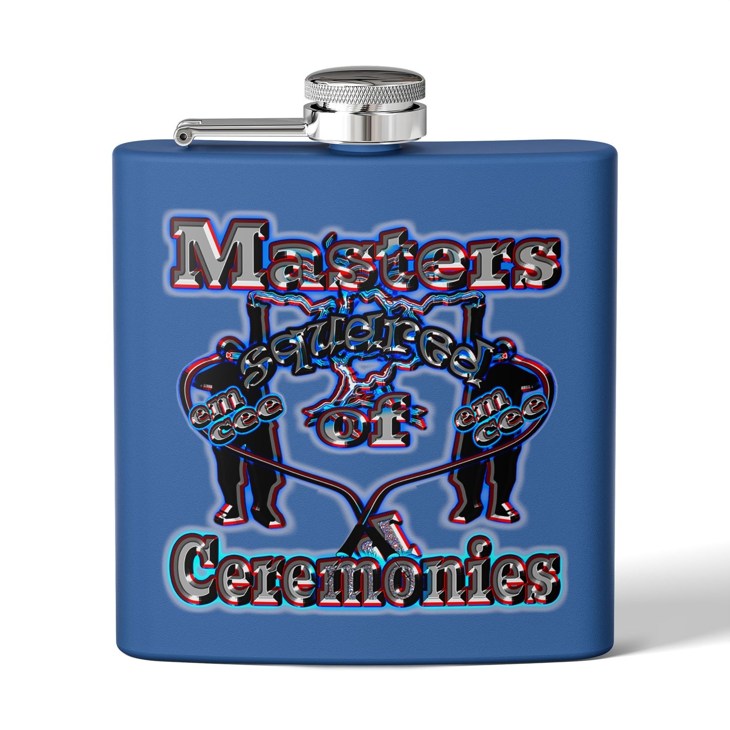 em cee squared - Stainless Steel Flask