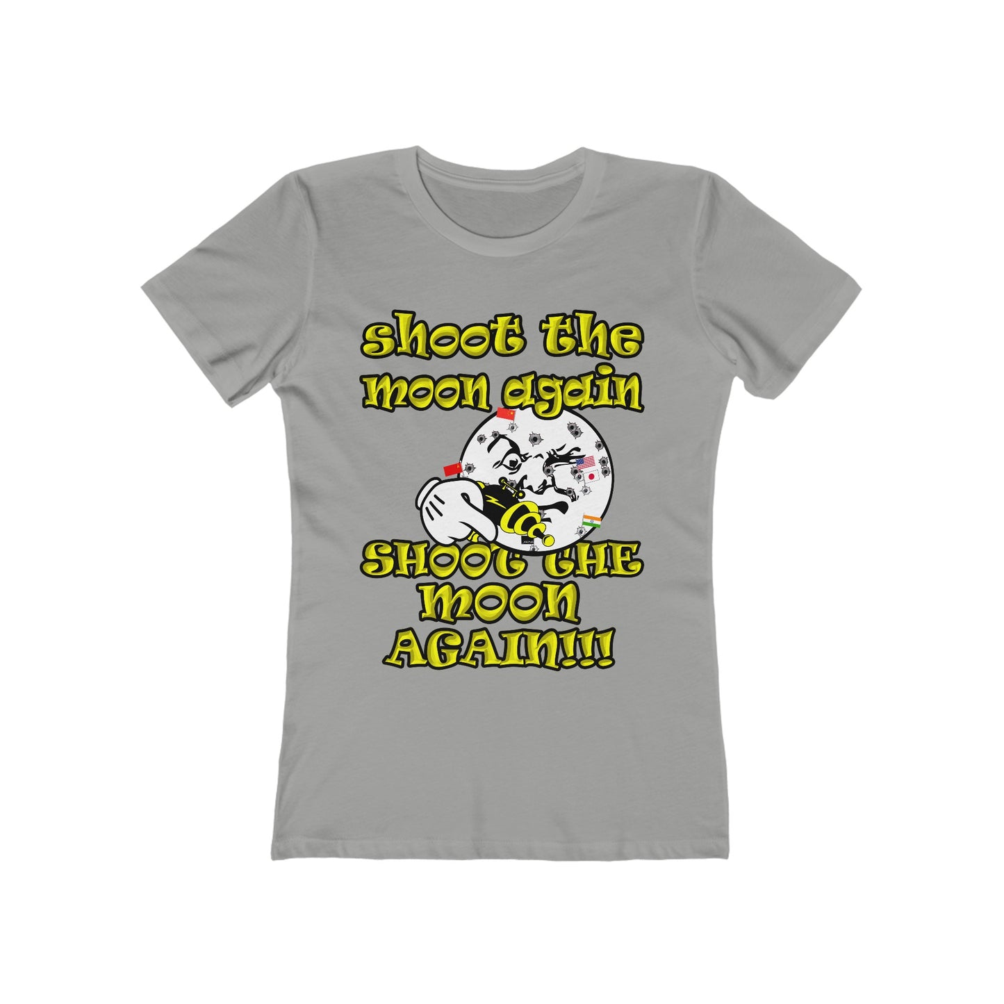 shoot the moon again - Women's The Boyfriend Tee
