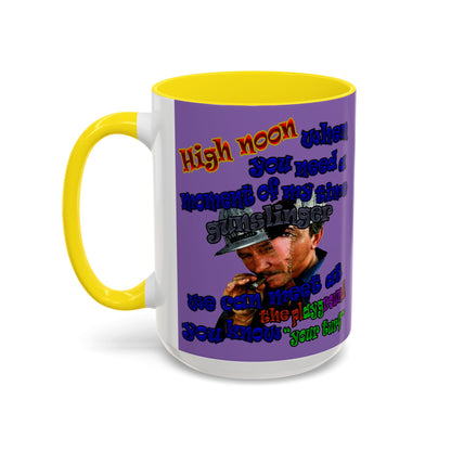 high noon - Accent Mug (light purple)