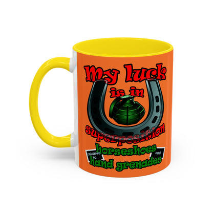 my luck - Accent Mug (crusta)