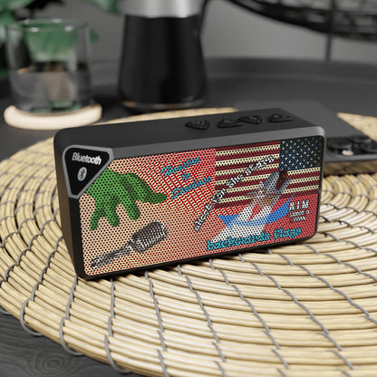 shoot for the stars - Jabba Bluetooth Speaker (yellow-orange wave)