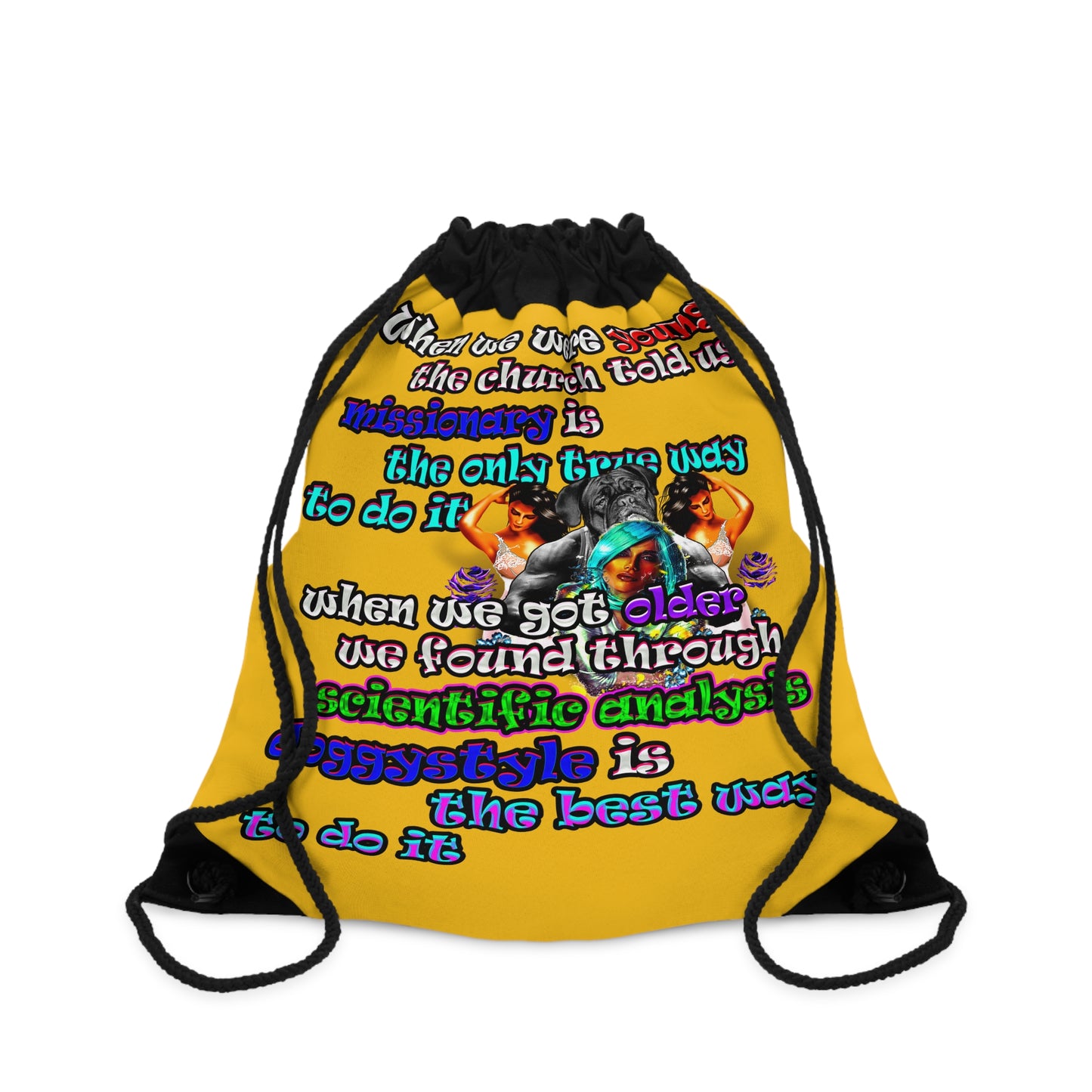 doggystyle - Drawstring Bag (yellow)