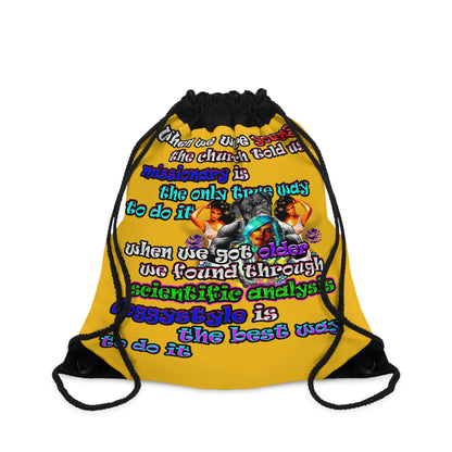 doggystyle - Drawstring Bag (yellow)