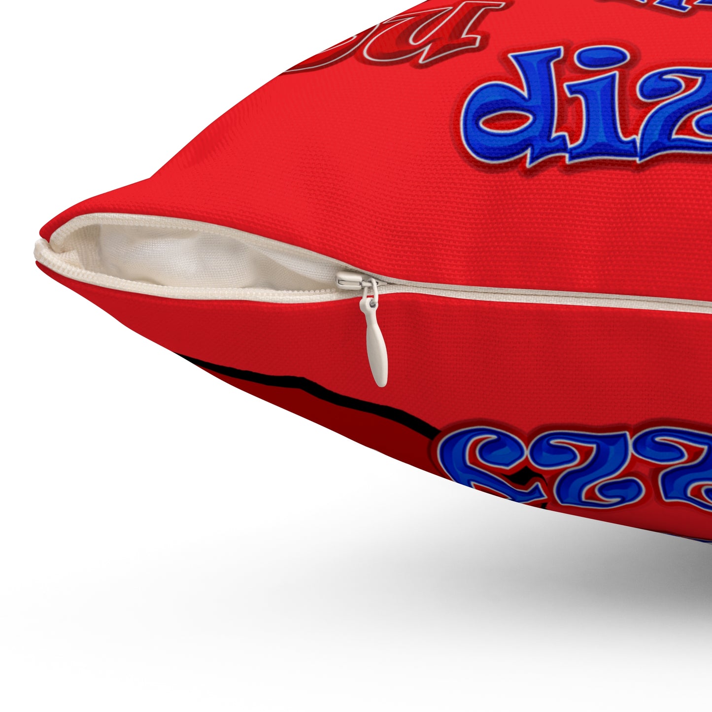 santa's shoes - Spun Polyester Square Pillow - (red)