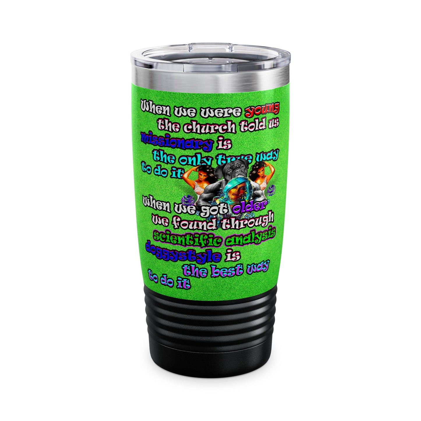 doggystyle - Ringneck Tumbler, 20oz (green turf)