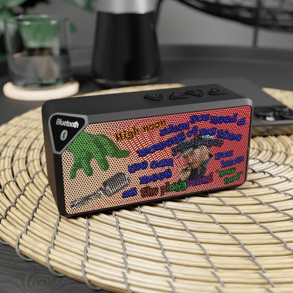 high noon - Jabba Bluetooth Speaker (yellow-orange wave)