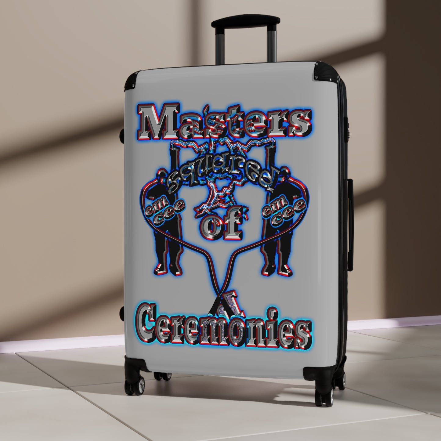 em cee squared - Suitcase (light grey)