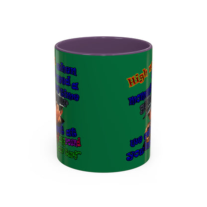 high noon - Accent Mug (dark green)