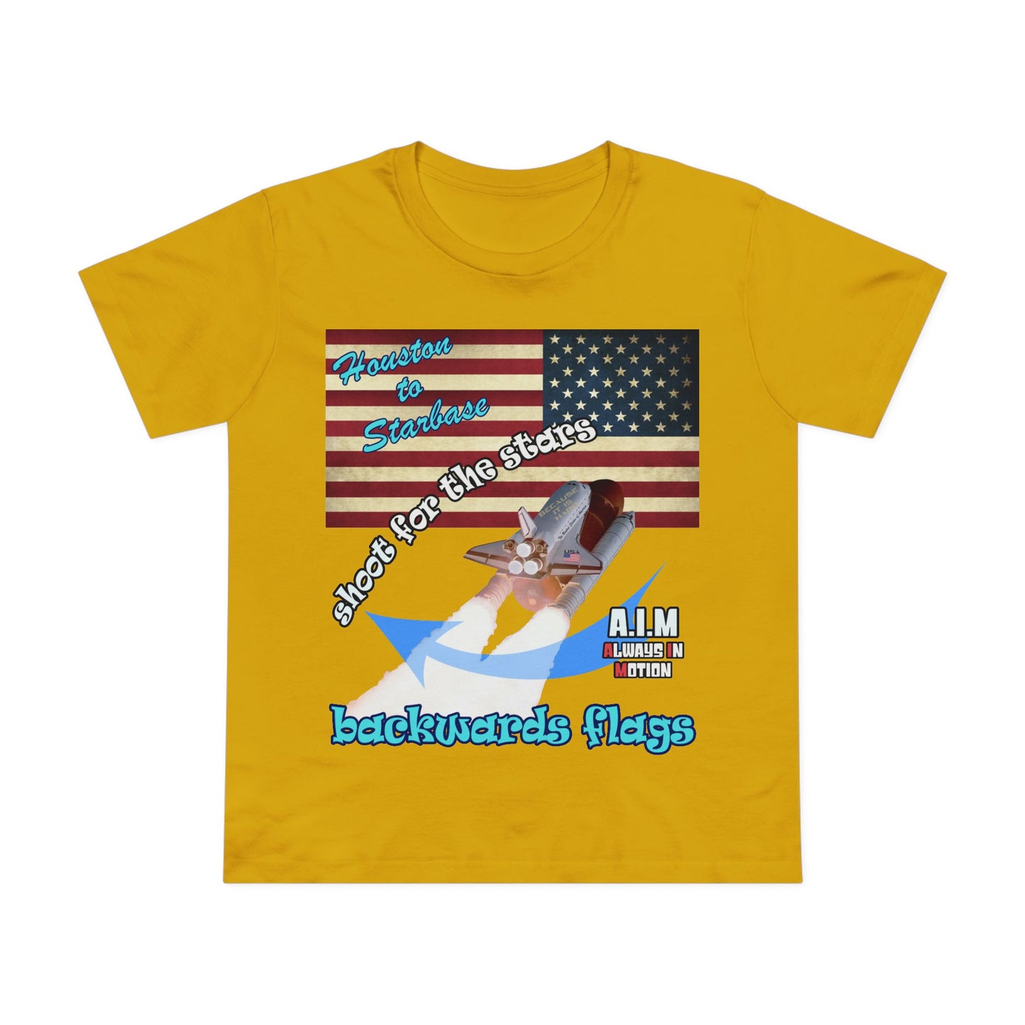 shoot for the stars - Women’s Maple Tee