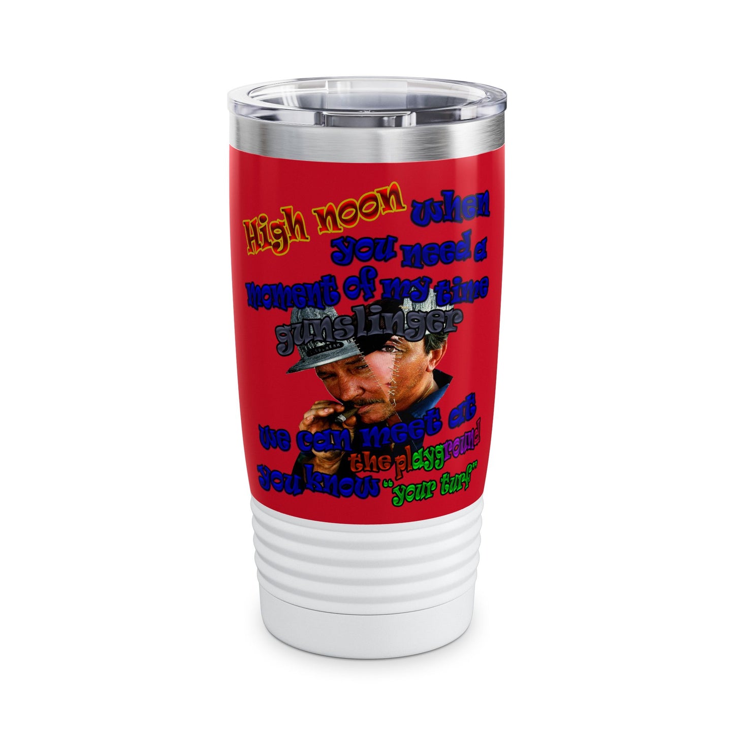 high noon - Ringneck Tumbler, 20oz (dark red)
