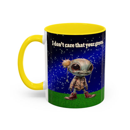 I don't care that your grey - Accent Mug ('snoops' background)