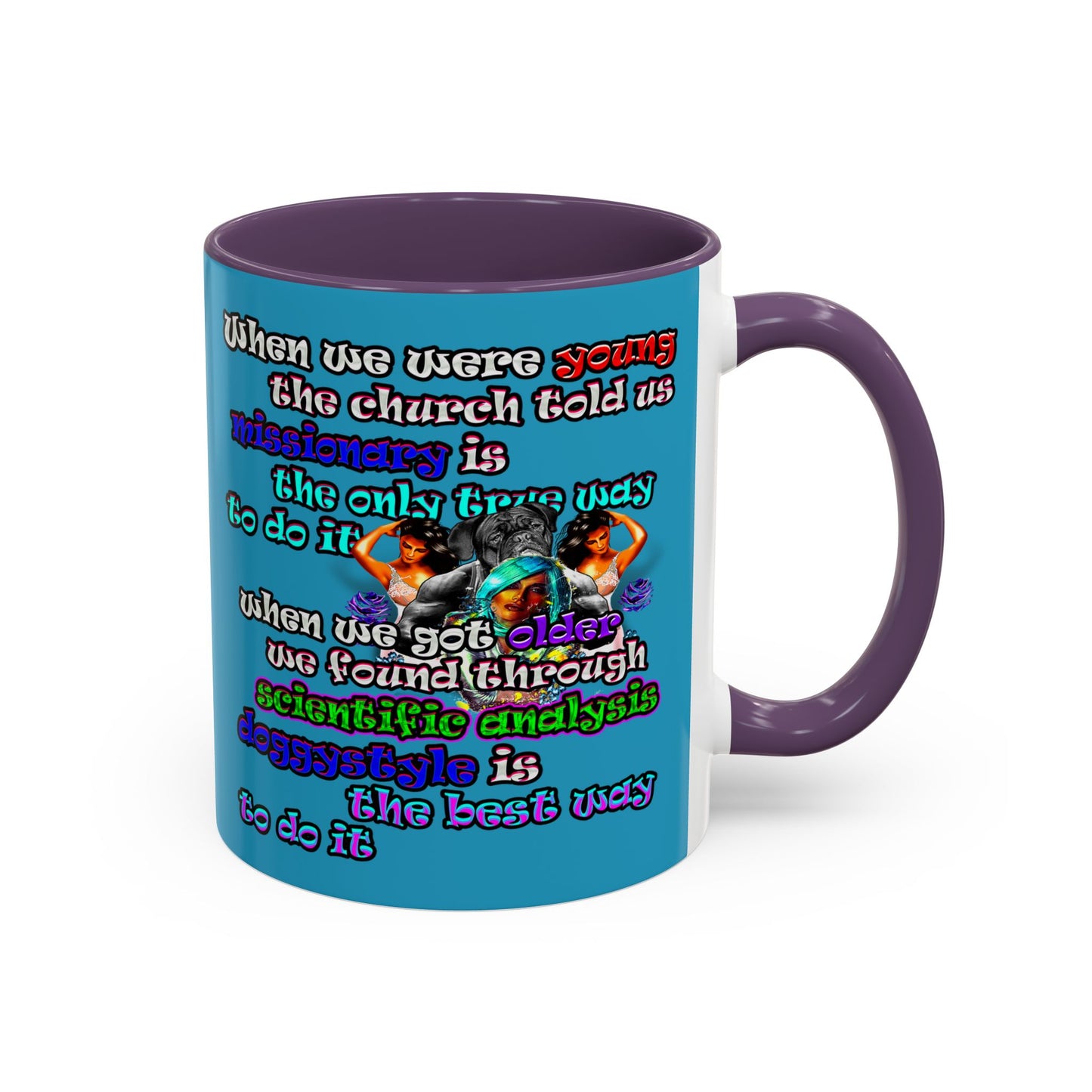 doggystyle - Accent Mug (turquoise)