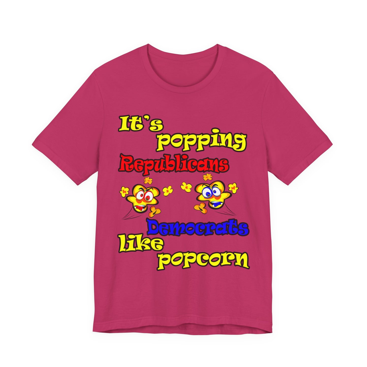 popping like popcorn - Unisex Jersey Short Sleeve Tee