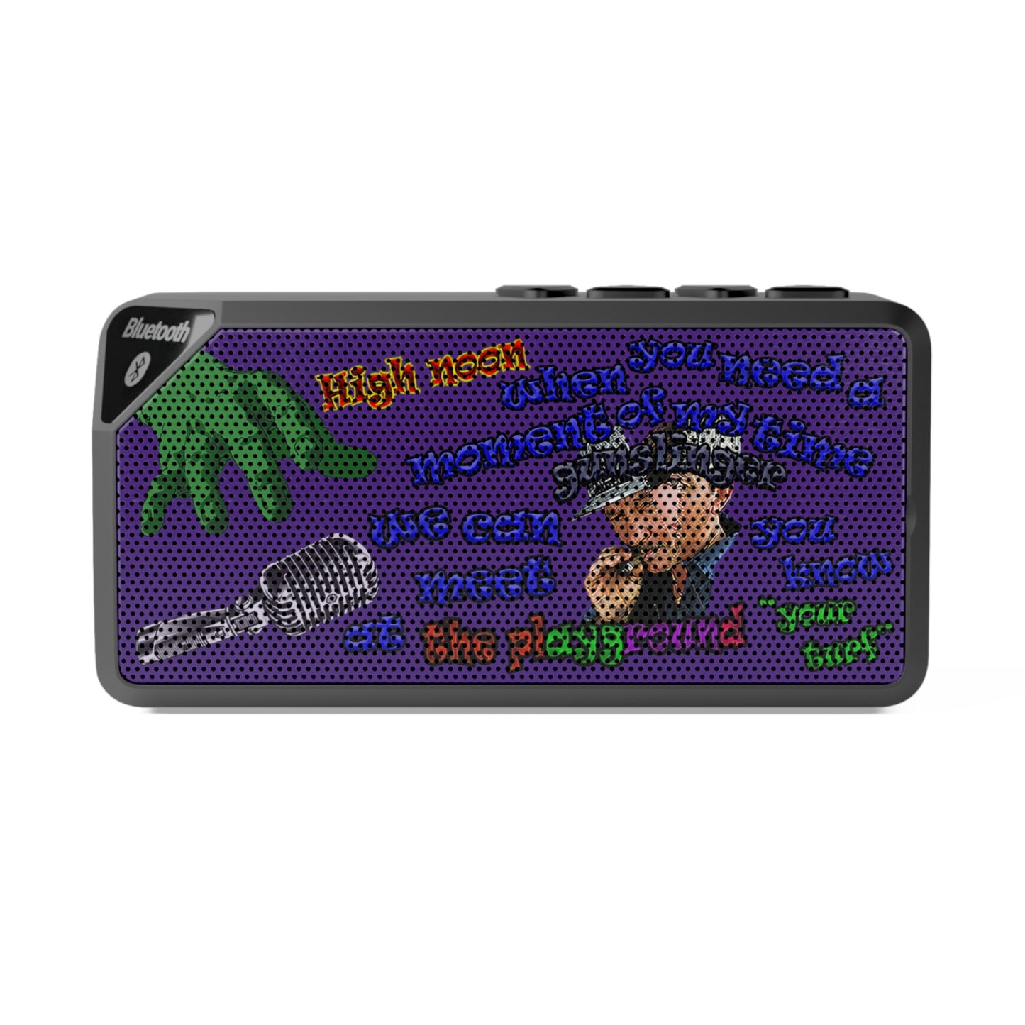 high noon - Jabba Bluetooth Speaker (purple)