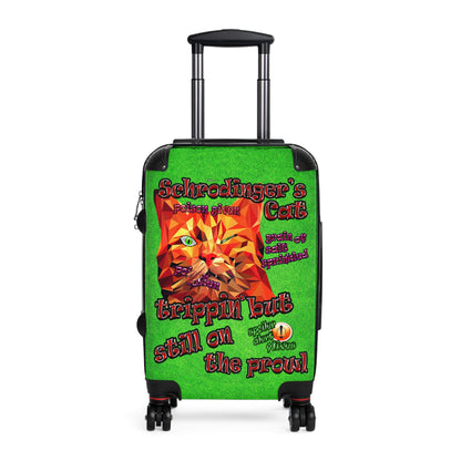 schrodinger's cat - Suitcase (green turf)