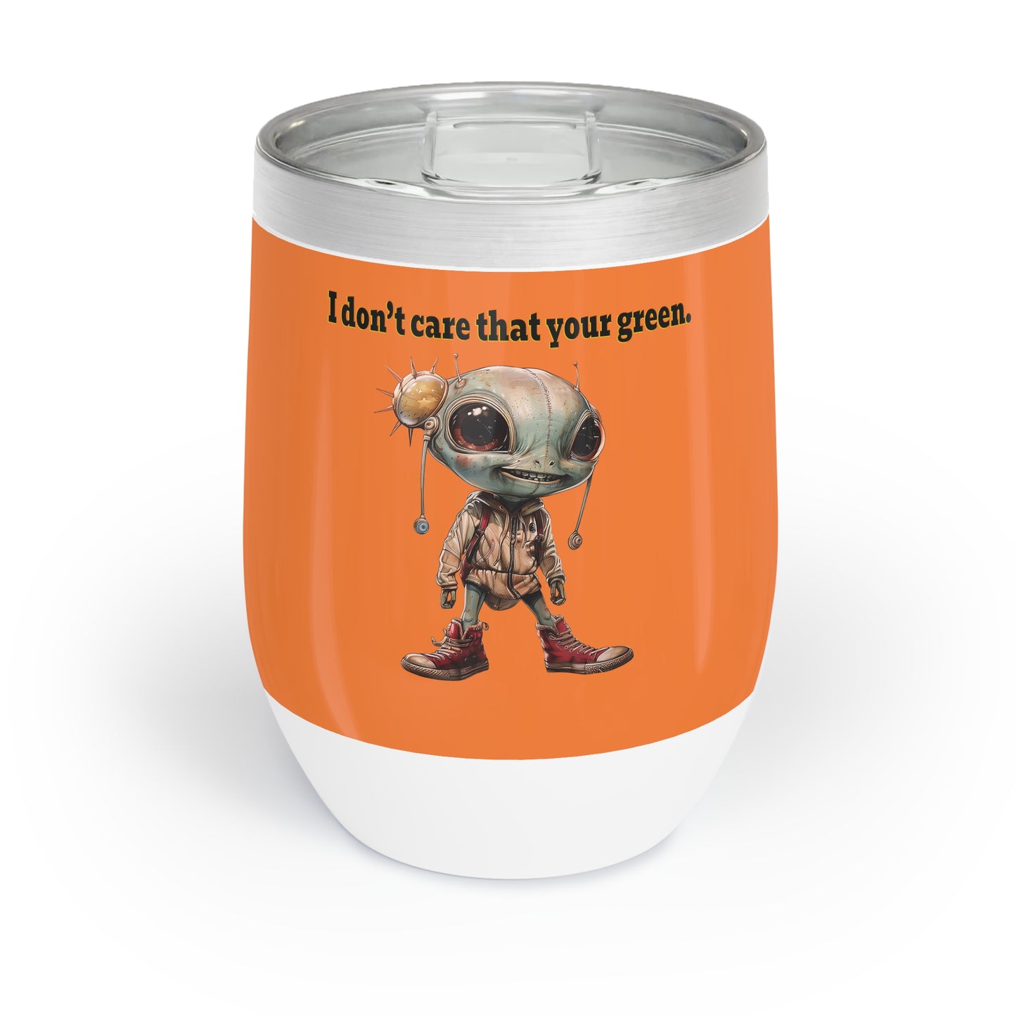 I don't care that your grey - Chill Wine Tumbler (crusta)