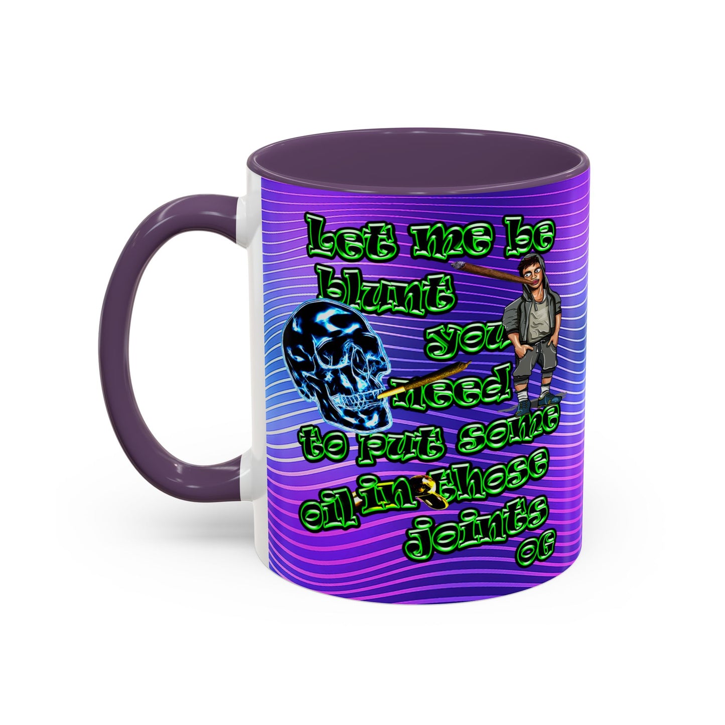 og - Accent Mug (purple wave)