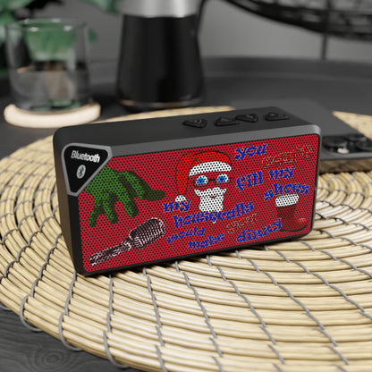 santa's shoes - Jabba Bluetooth Speaker (dark red)