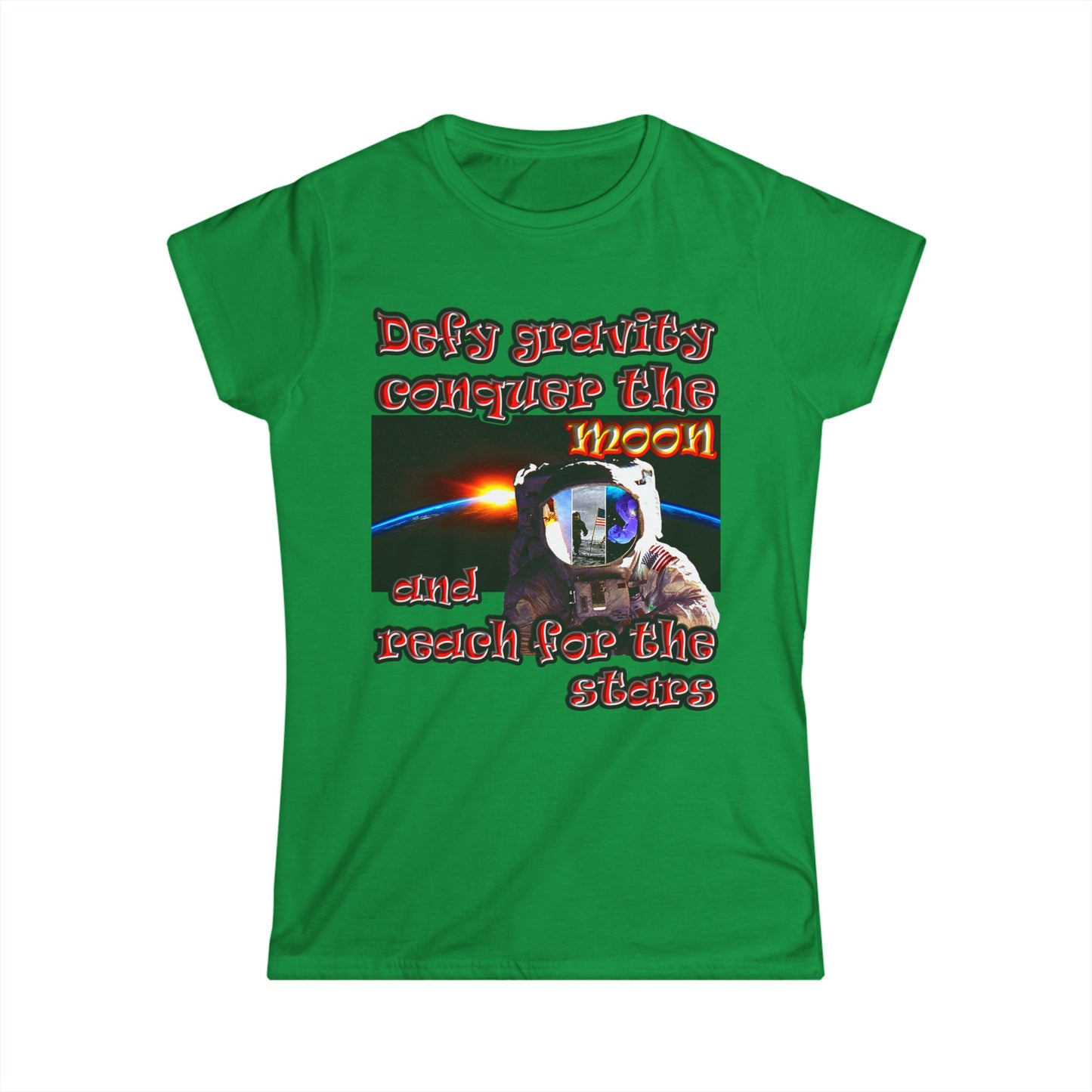 defy conquer reach - Women's Softstyle Tee
