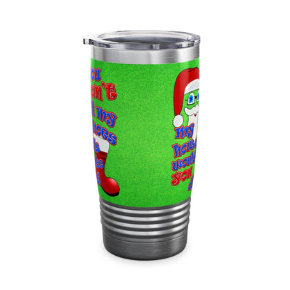 santa's shoes - Ringneck Tumbler, 20oz (green turf)