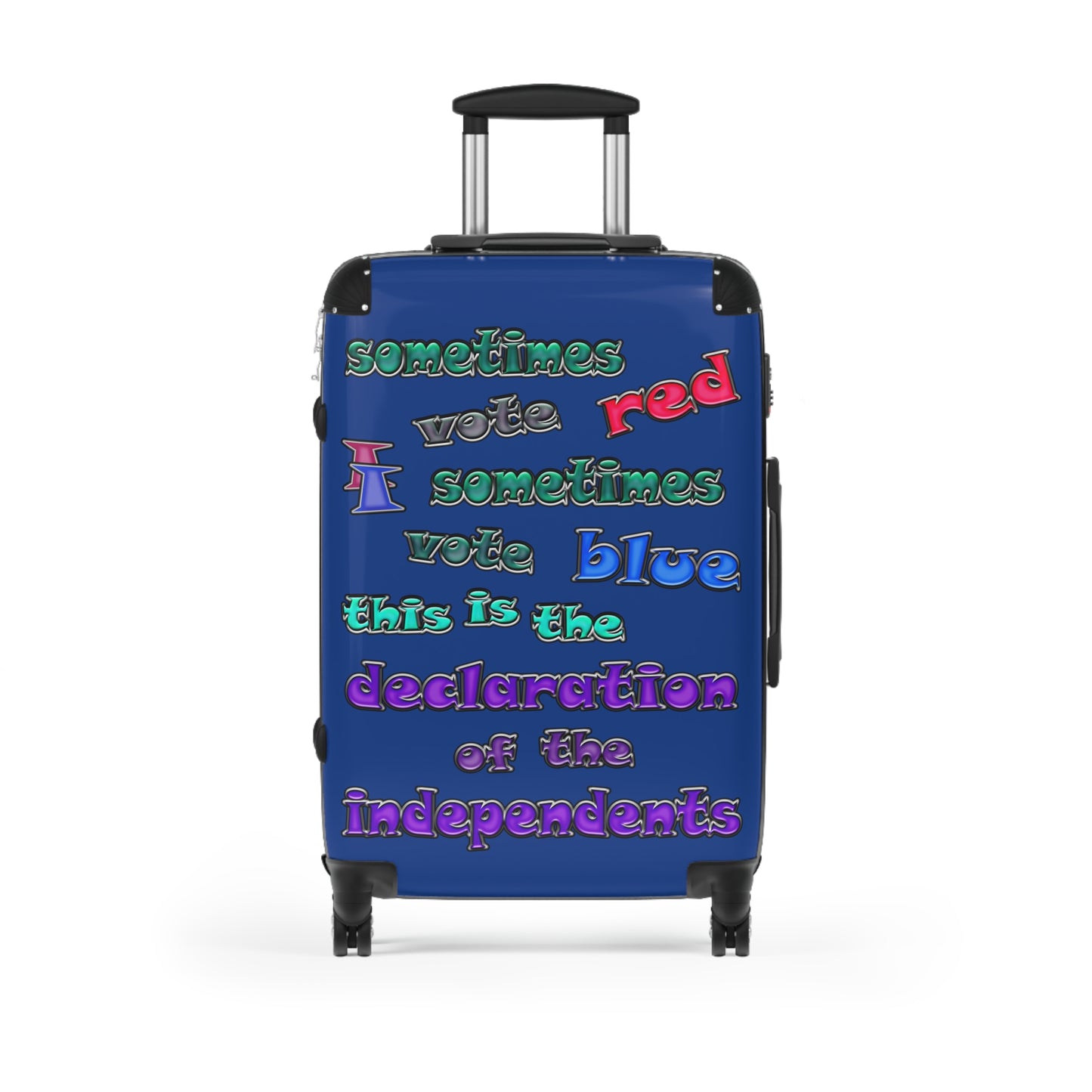 declaration of the independents - Suitcase (dark blue)