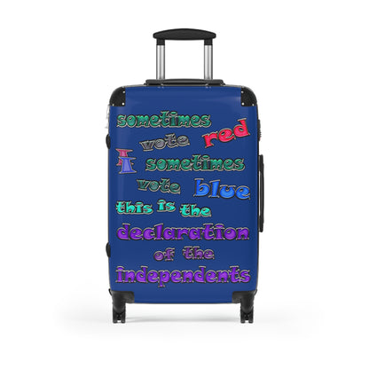 declaration of the independents - Suitcase (dark blue)
