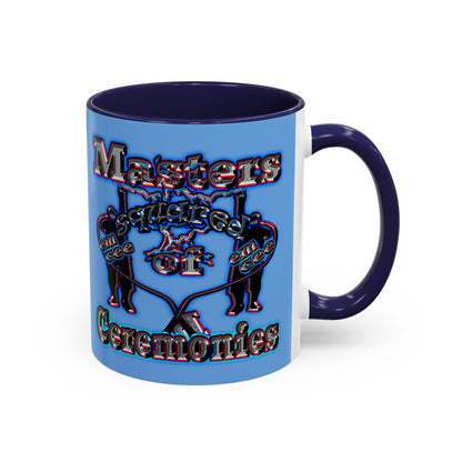 em cee squared - Accent Mug (light blue)