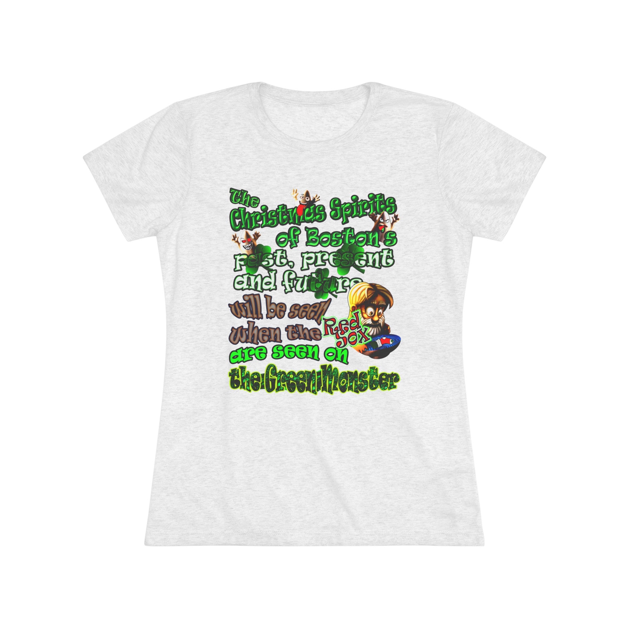 christmas spirits of boston - Women's Triblend Tee