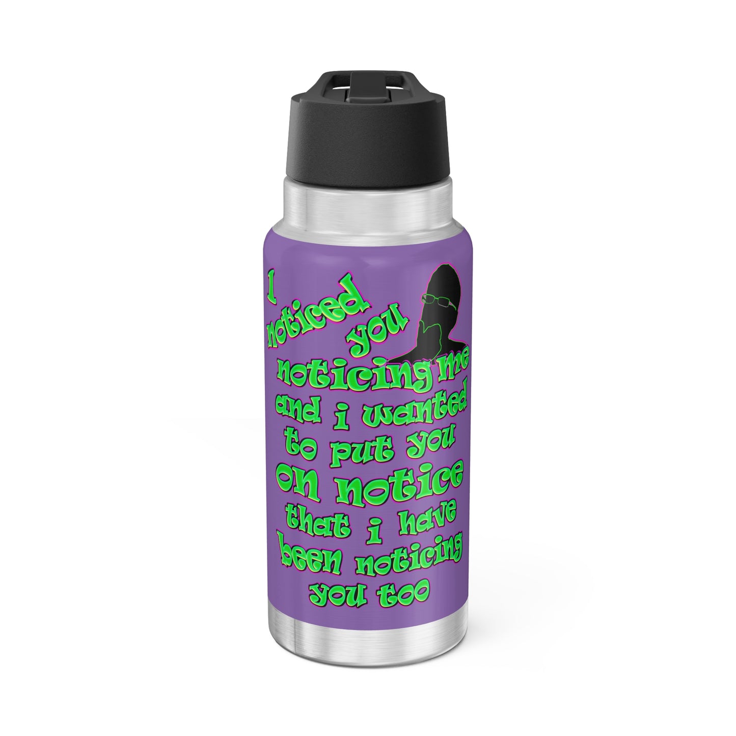 noticed you noticing - Gator Tumbler, 32oz (light purple)