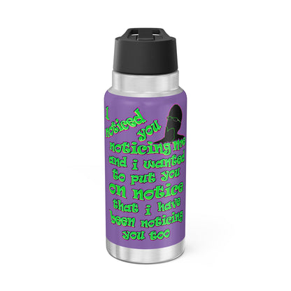 noticed you noticing - Gator Tumbler, 32oz (light purple)