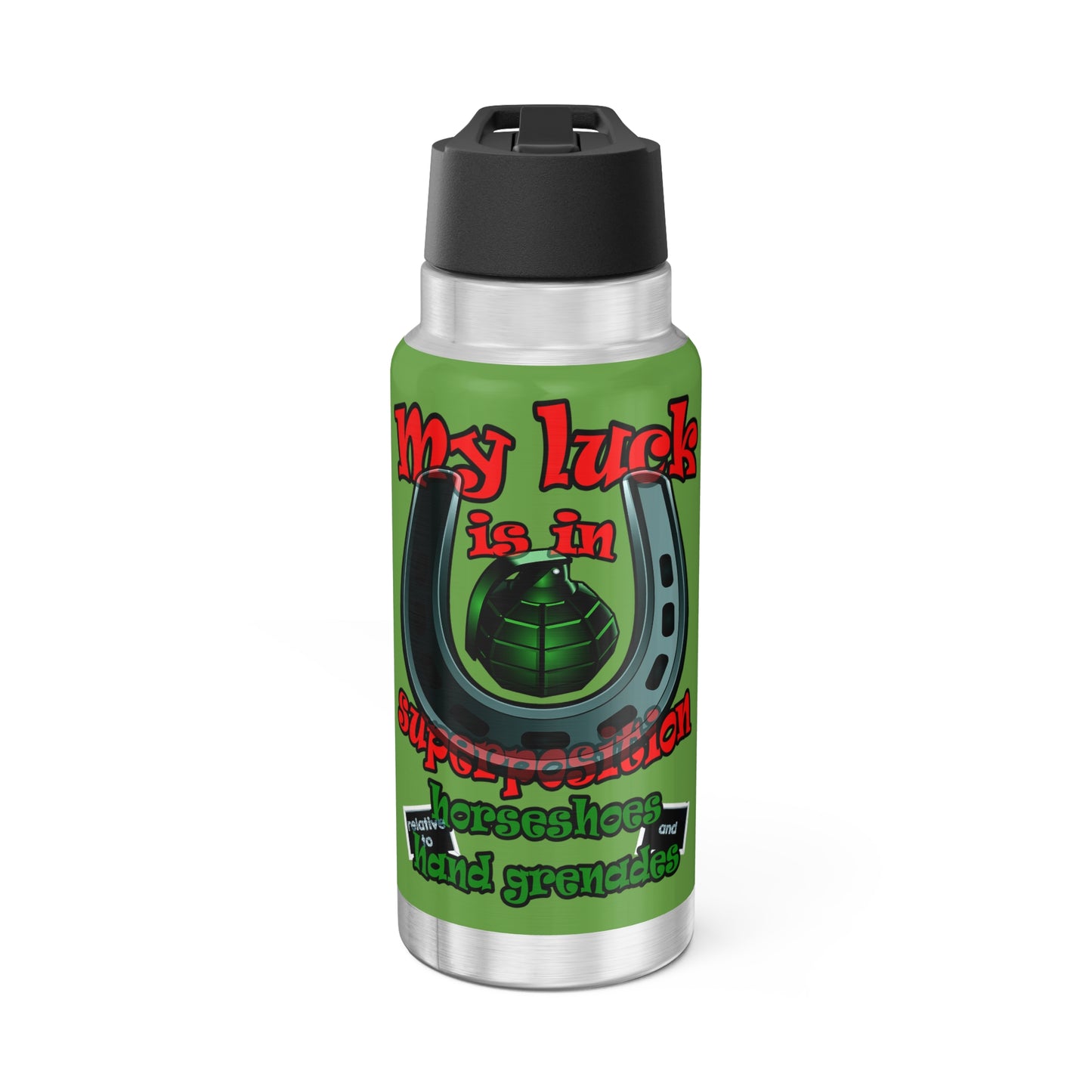 my luck - Gator Tumbler, 32oz (green)