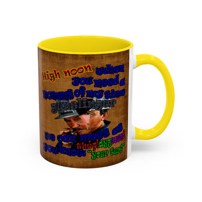 high noon - Accent Mug (brown papyrus)