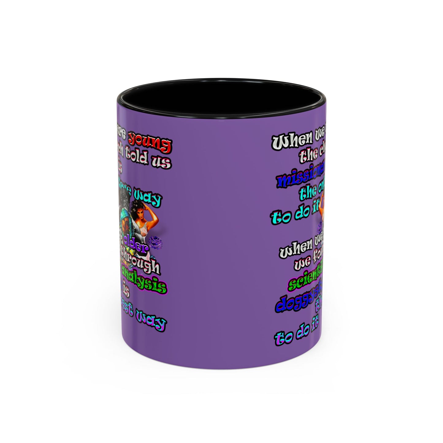 doggystyle - Accent Mug (light purple)