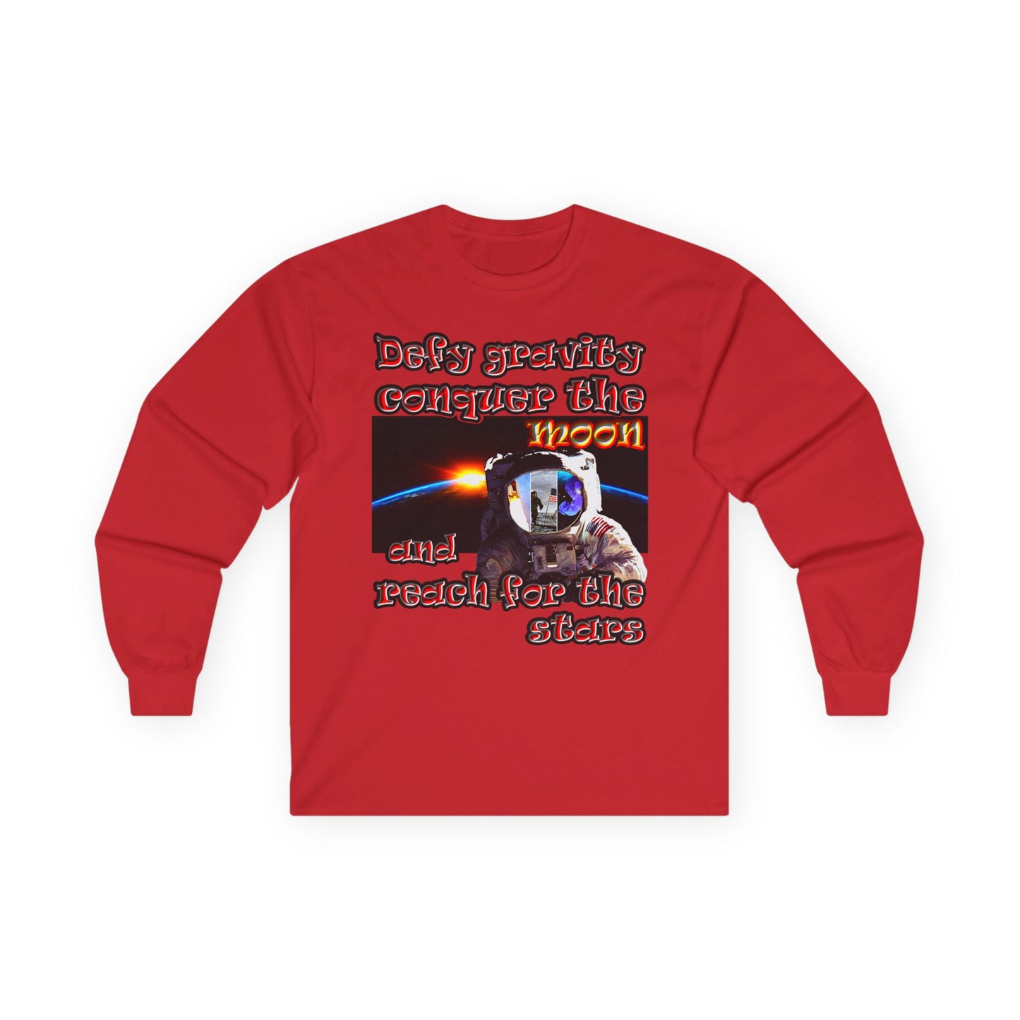 defy conquer reach - Ultra Cotton Long Sleeve Tee