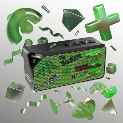 celtics logo - Jabba Bluetooth Speaker (green)